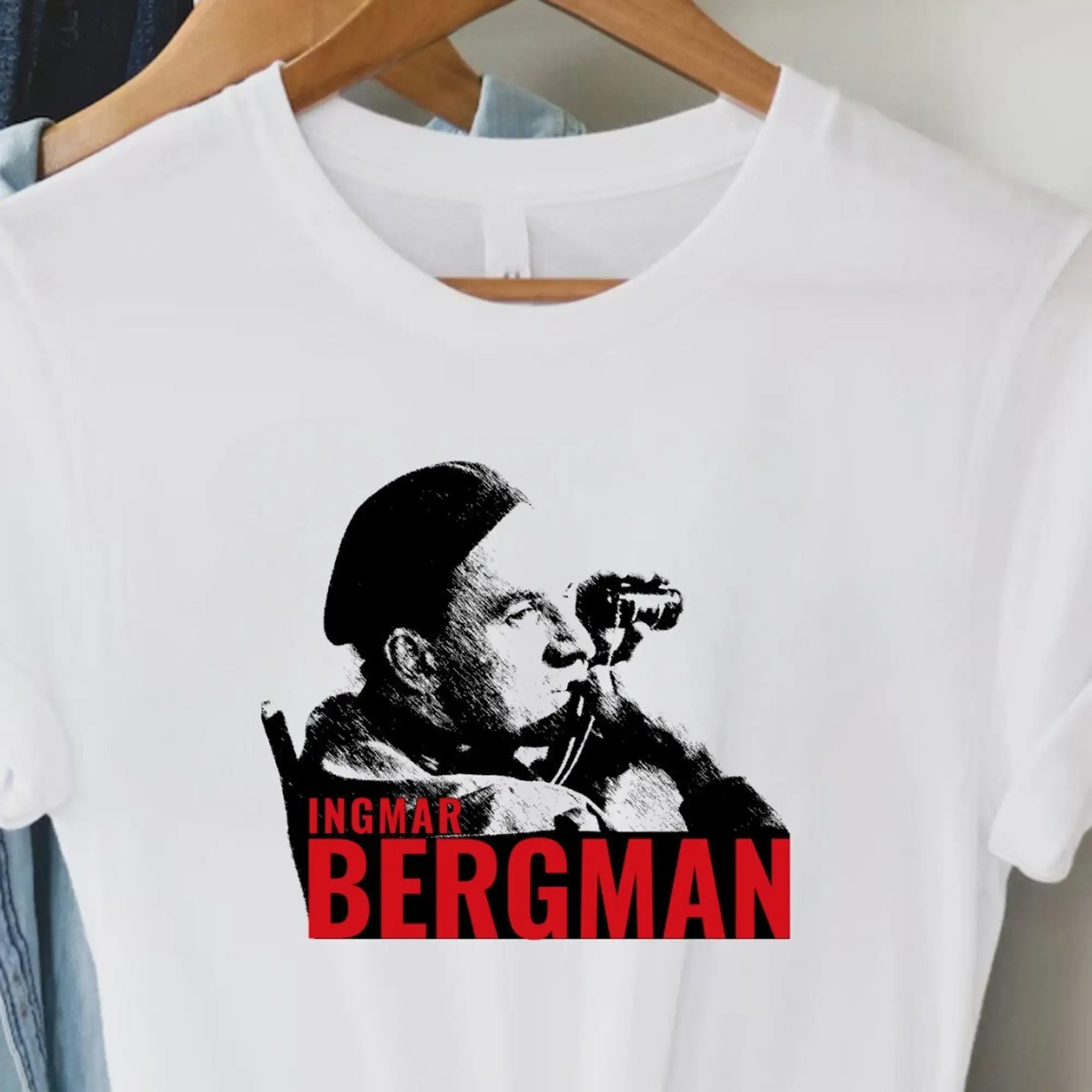 Ingmar Bergman Iconic T Shirt Tribute To A Film Legend