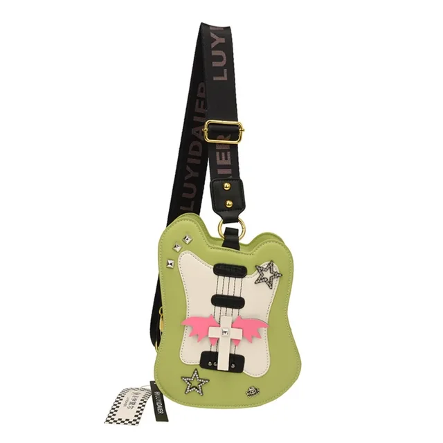 Guitar Shape Crossbody Bag 1