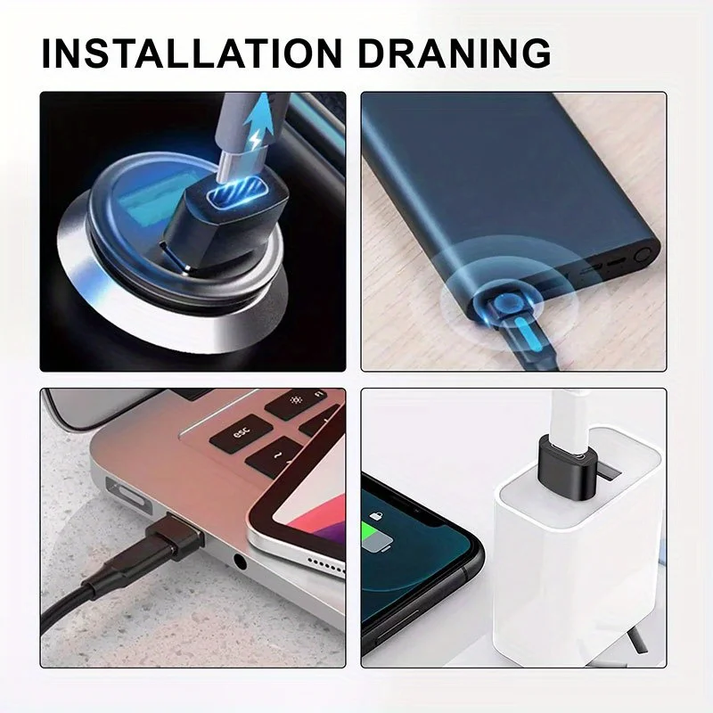 USB To USB C Adapter,Type C Female To A Male Charger Converter
