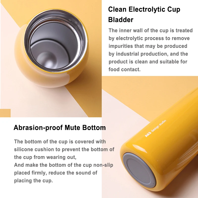 AKS-޴  öũ 360/500 ML 304 η ƿ º  , ߿ ķ ũ Һ