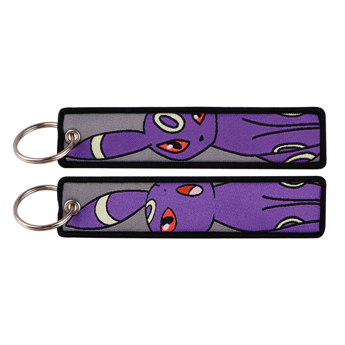 Charming Anime Cute Cartoon Embroidered Keychain | Stylish Key Holder & Accessory Gift
