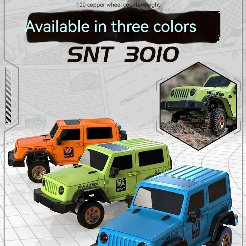 Snilco Wireless First Perspective Fpv Remote Control Car Rc Four-Wheel Drive Climbing Car Toy Boy Off-Road Vehicle Birthday Gift 3