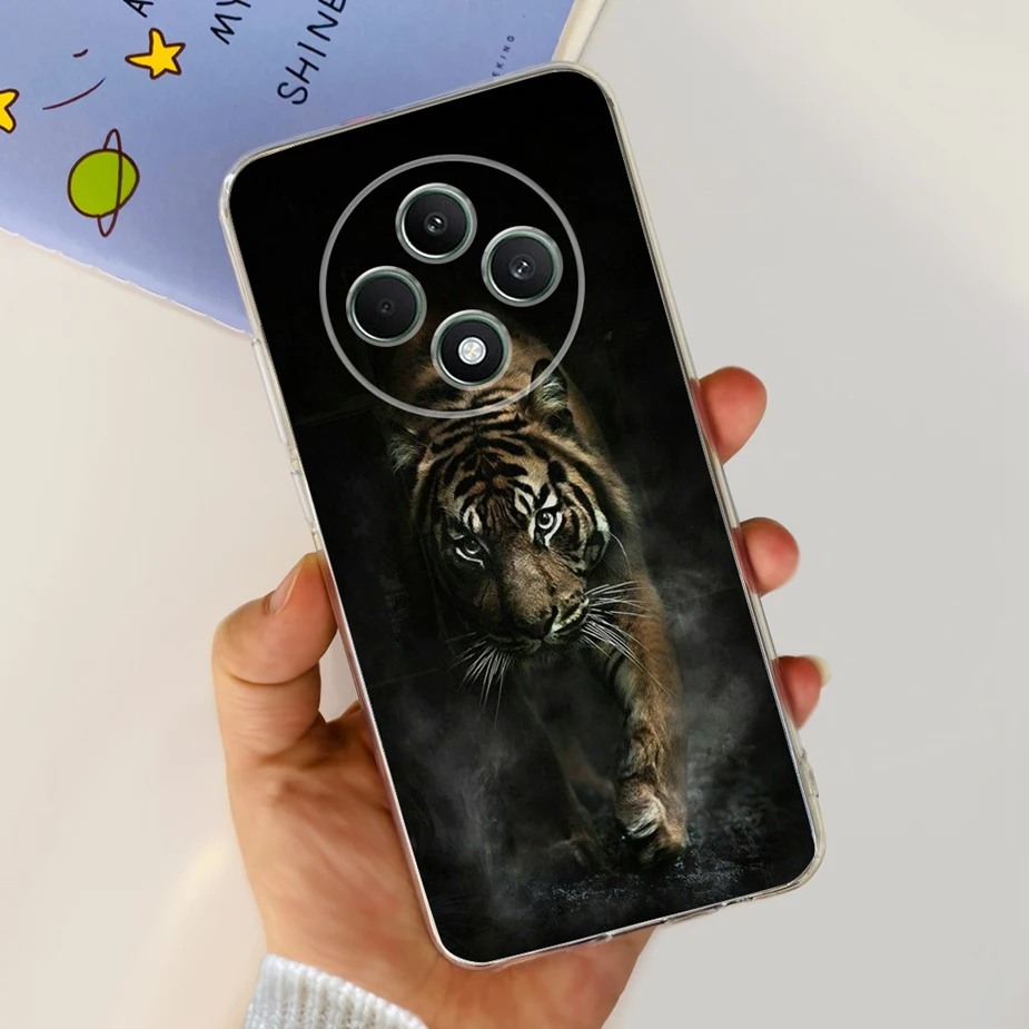 Cute Cat Cartoon Painted Soft Silicone Phone Case Cover