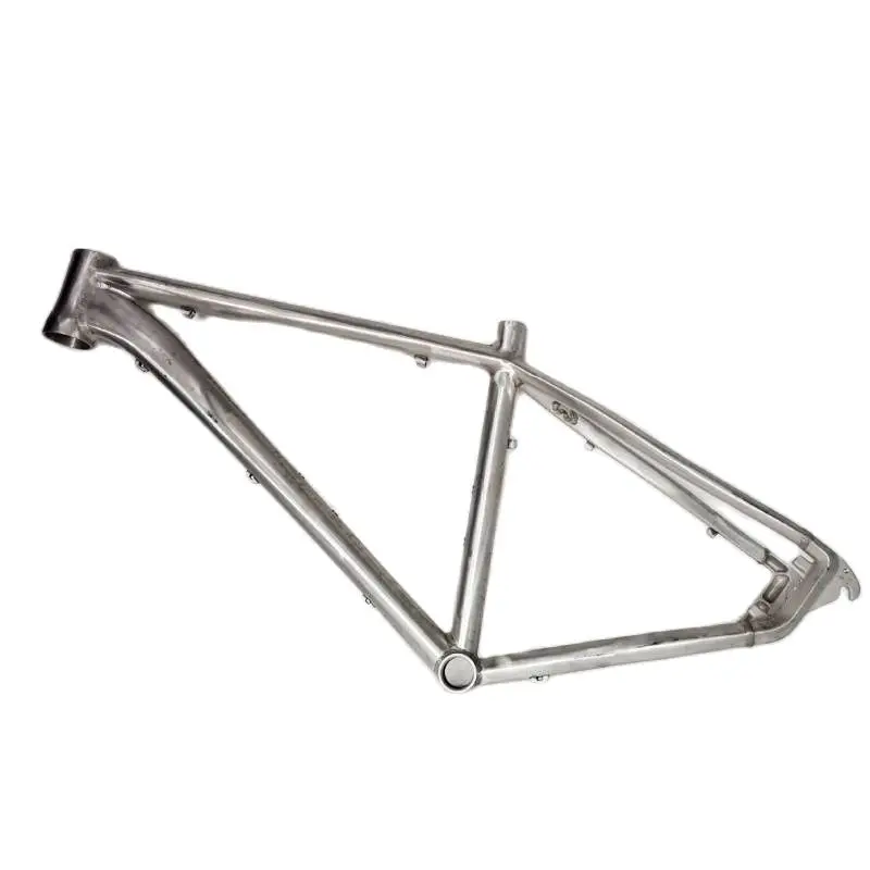 Last No Logo Blank 26 27.5er 17inch Bicycle Frame MTB Bike Part Frame Super Light Aluminum Alloy Frame Bicycle Accessories Parts