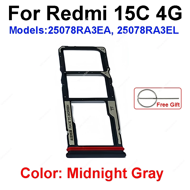 Xiaomi Redmi Internal SIM Card Tray and Reader Module