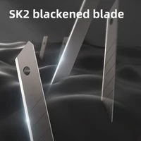 Deli Snap-off Utility Knife Mini Retractable Box Cutters 9mm 18mm High Carbon Steel Blades Auto Lock Office Home Use Hand Tool 2
