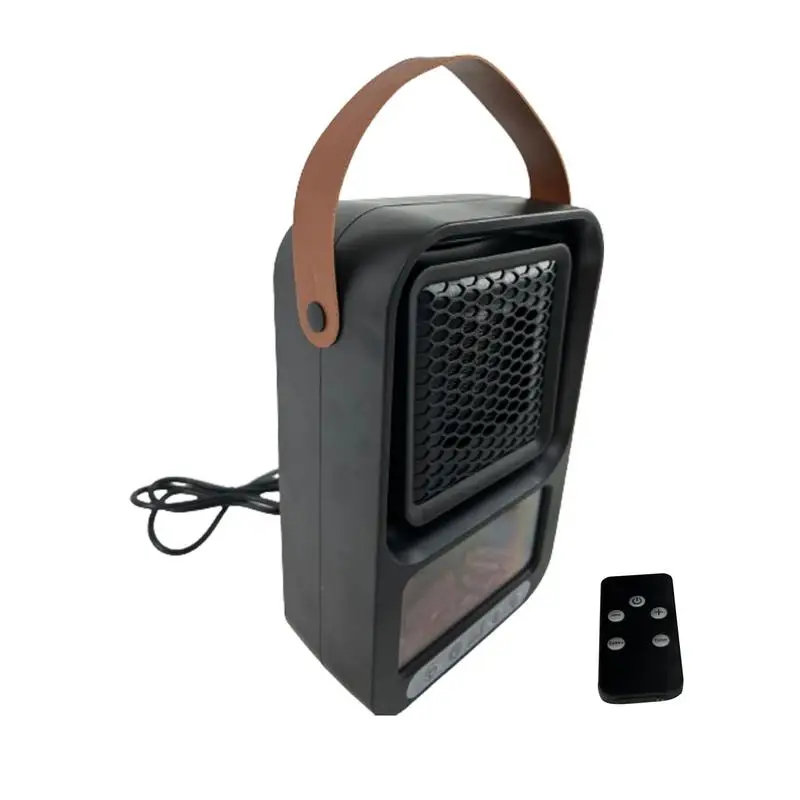 

Portable Electric Heater 800W Electric Portable Heater With Thermostat Plug-in Electric Heater For Home Fan Thermostat Heater