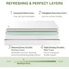6-inch children's double memory sponge mattress with cooling green tea gel, medium hardness support to relieve pressure 3