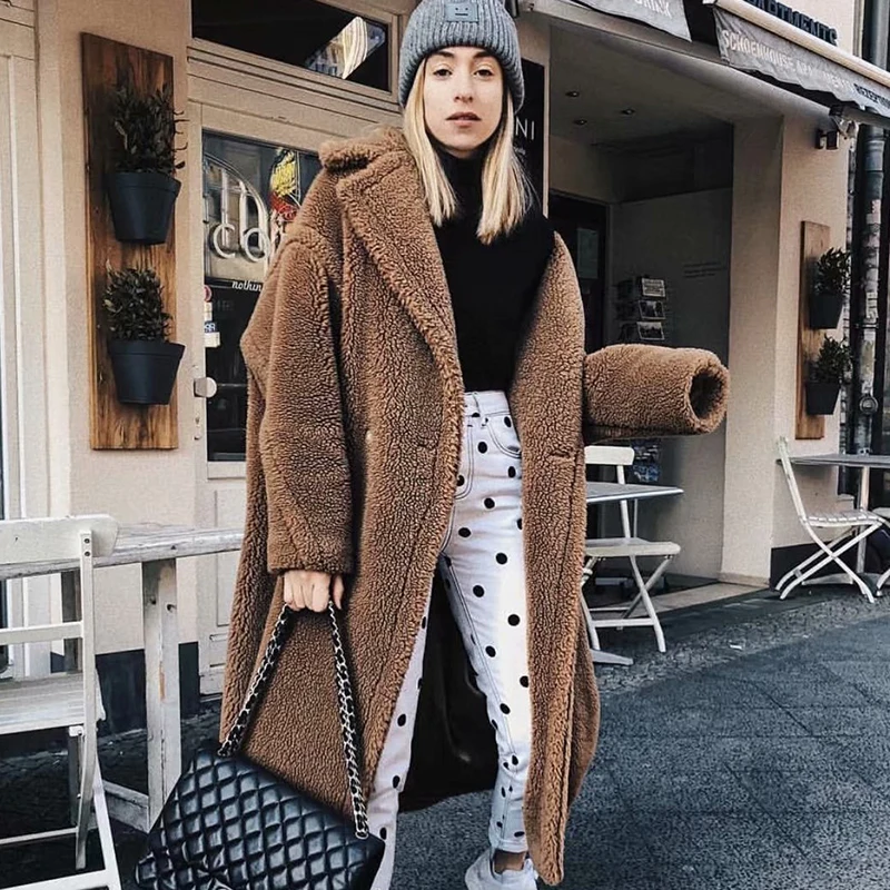 Paisie Fluffy Teddy Bear Coat  Fashion, Autumn fashion, Street style