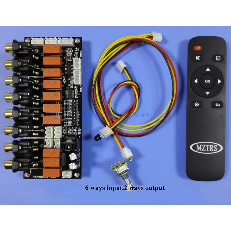 RemoteSoundSourceSwitching6wayAudioInput2WayOutputSignal