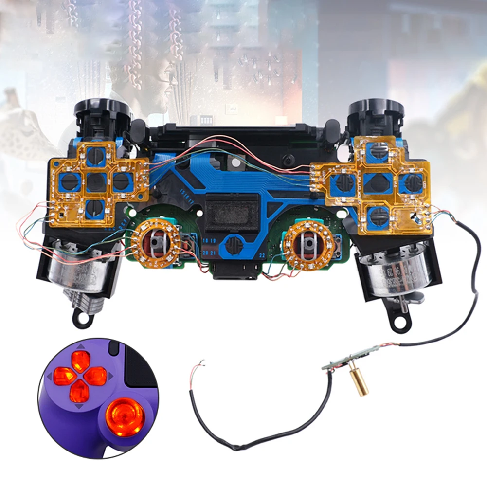 Wireless Controller Multi-colors Light Board Repair Parts Controller LED Light Board Accessories for PS4 Controller