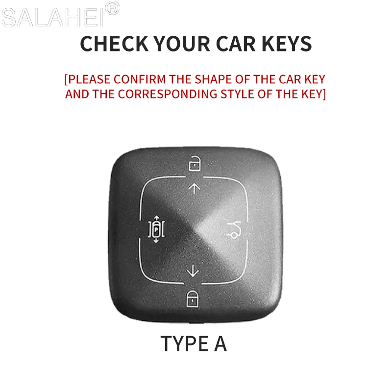 Suede Car Smart Remote Key Case Cover Key Bag Shell Holder Protector Fob For Zeekr 001 ZEEKR X Auto Interior Accessory