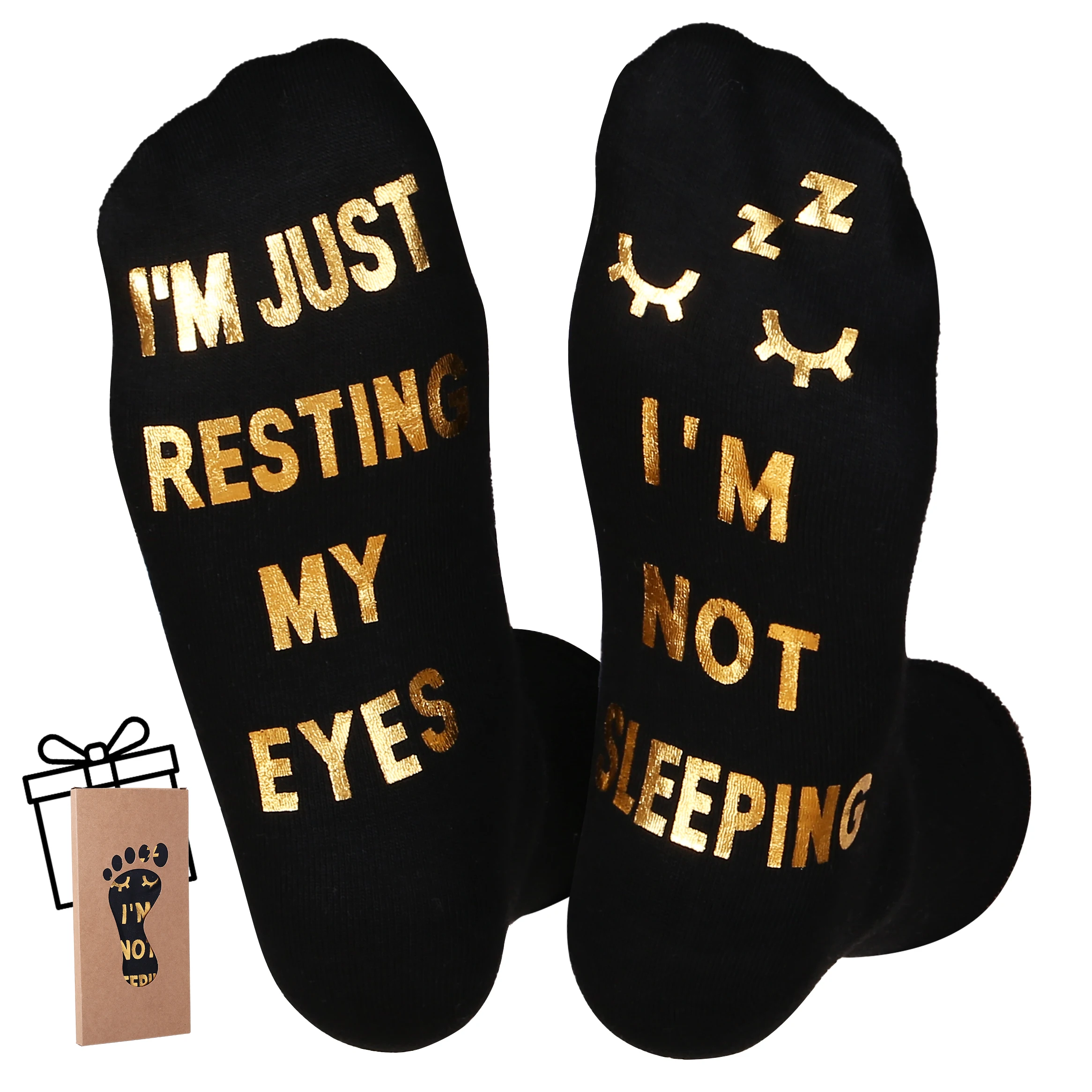 Funny Sock Mens Birthday Gifts for Dad Grandpa Husband Papa Fathers Day Christmas Valentines Thanksgiving New Year Idea