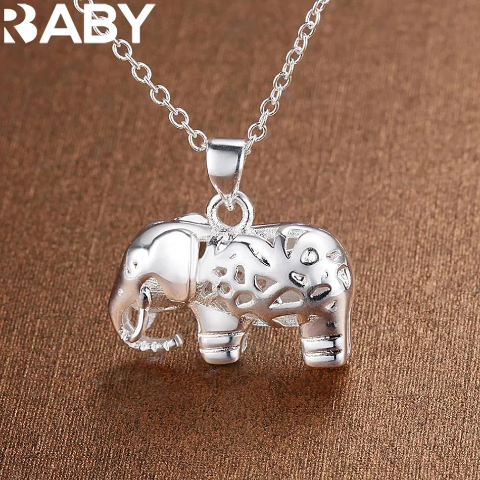 Collier En Argent Sterling Avec Pendentif Koala/éléphant/renard/singe/écureuil/kangourou/chat/dauphin/paresseux Pour Petite Amie, Couple, Sœur, Fille, Mère, Cadeau D'anniversaire, Argent Sterling, Pas