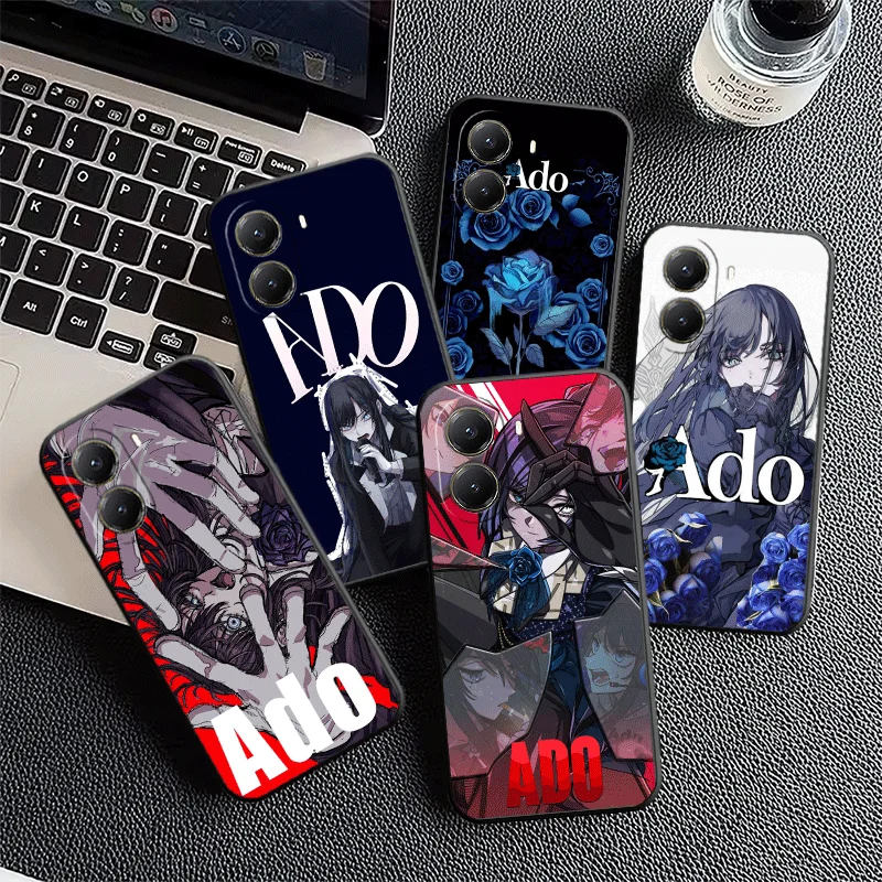 Ado Cartoon K-Kyogen X Uta Soft Phone Case
