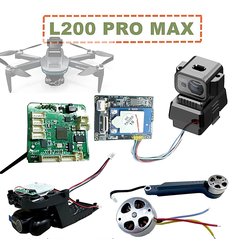 Bras de drone DJI Mavic Air 2 Pièces de rechange - Bras A1 A2 B1 B2, Carte WiFi, GPS