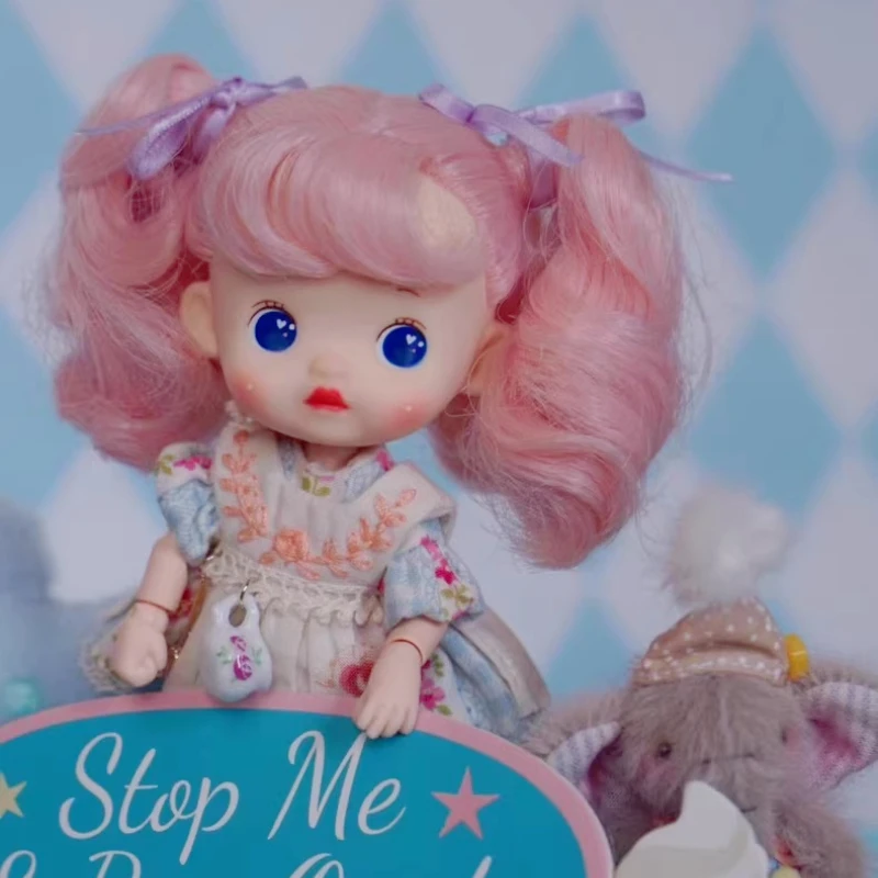 HACHI QLY Ob11 Peach Face BJD Doll Kawaii Toys for