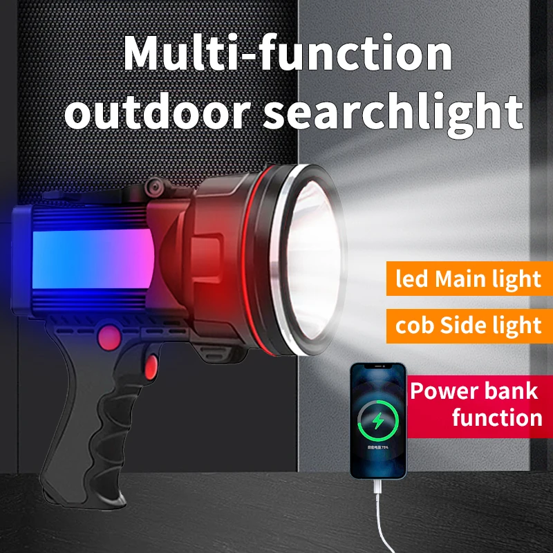 proiettore-portatile-luminoso-ricaricabile-a-led-portatile