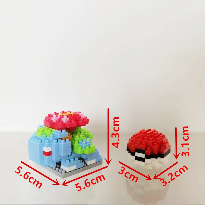 75 Stile Pokémon Bausteine Montage Anime Pikachu Glurak Schigerausche Bisasam Gengar Figuren Spielzeug für Kinder Geschenk – Detail 40