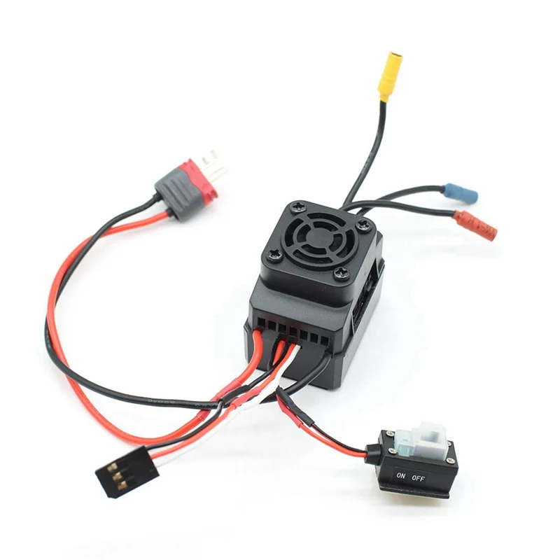 RC 자동차 브러시리스 ESC Wltoys 1/12 124008 DIY RC 자동차 업그레이드 부품-N36R 용 고성능 전기 속도 컨트롤러