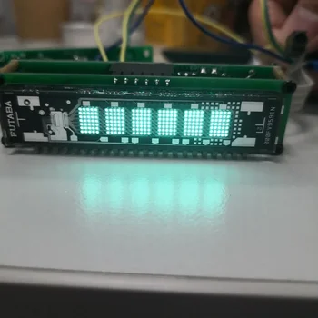 Modulo display VFD, matrice di punti a 6 bit, schermo inverso, unità integrata, dati super convenienti disponibili
