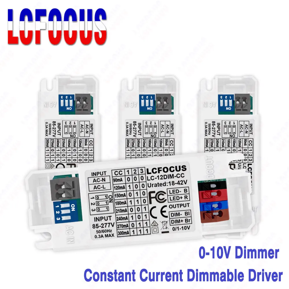 Adjustable Multi-Current Dimmable LED Driver for Versatile Lighting Solutions