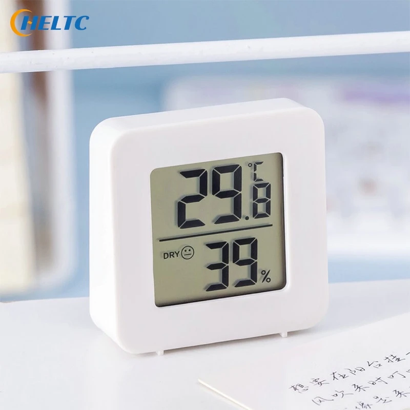 Household Precision Thermometer Mini Indoor Thermometer LCD Digital Temperature Hygrometer Gauge Sensor Humidity Meter 1PC