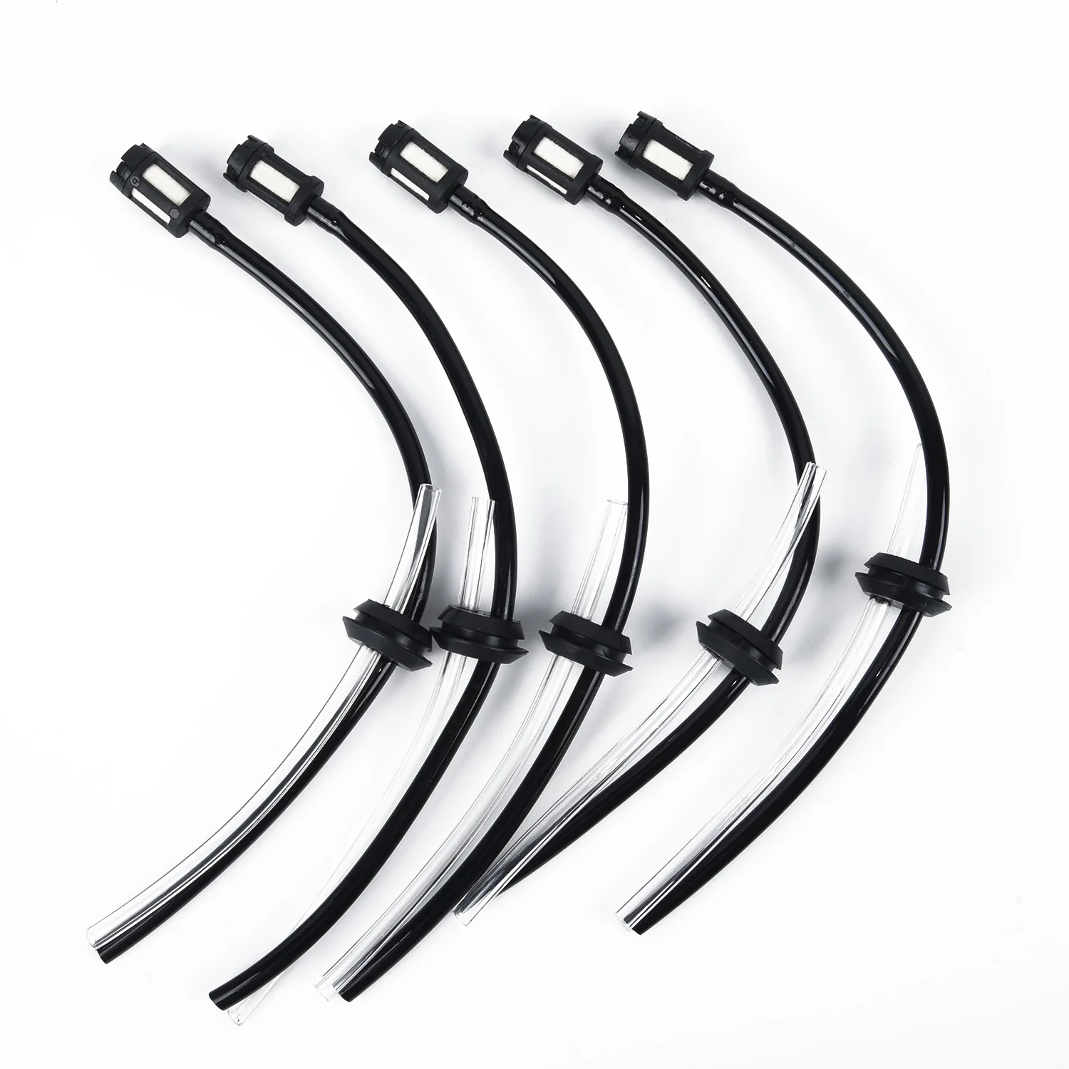 

For 4 Stroke Trimmer Brushcutter Lawnmower Plastic+Rubber 13 x 8 x 9cm 18mm Fuel Line Kit 5pcs Set Fuel Filter