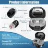 Hearing aid for the elderly, rechargeable, invisible, adjustable volume and noise reduction (four colors optional) 5