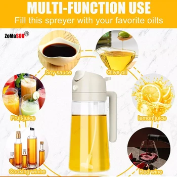2-in-1 Oil Sprayer Dispenser 4
