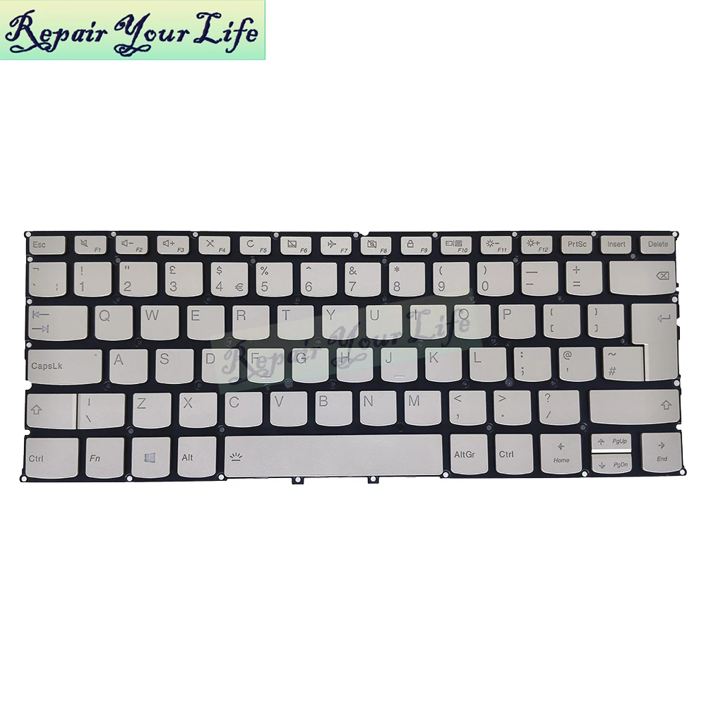 Teclado Retroiluminado Latino hb uk para Lenovo Yoga 14itl5 Notebook Hebraico Pp4vb-uk Sn20t82268 Sn20t82280 - Imagem 2