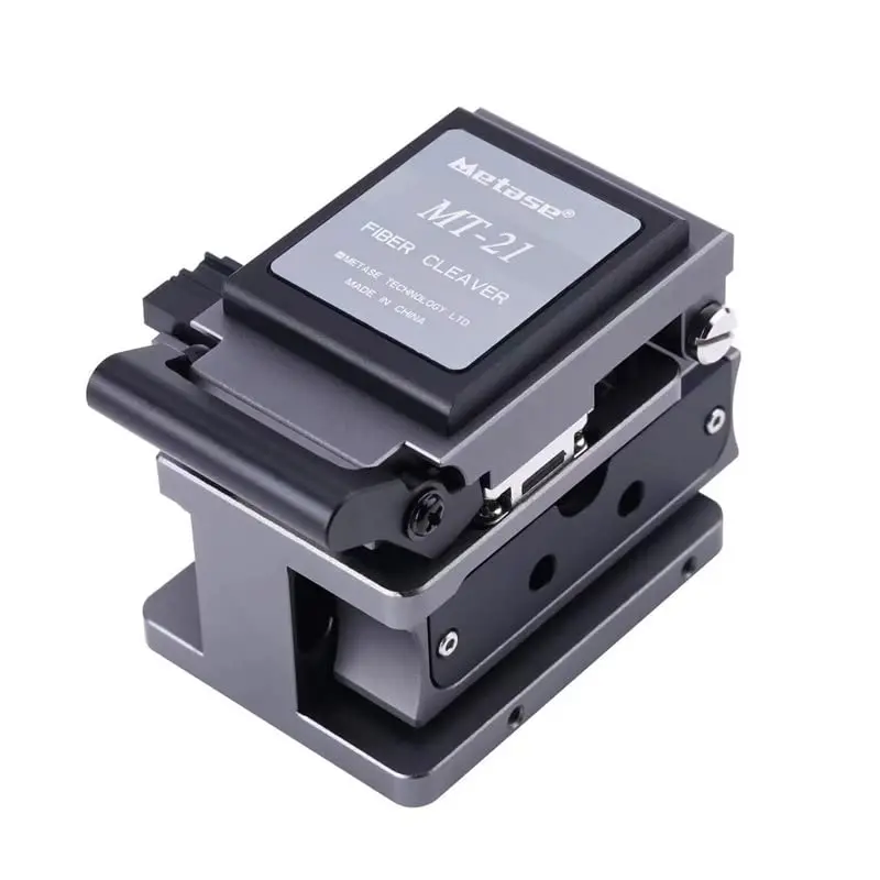 

MT-21 Fiber Optic Fiber Cleaver MT21 Professional Cut Tool Cutting Knife for fibra óptica switch fibra óptica gigabit