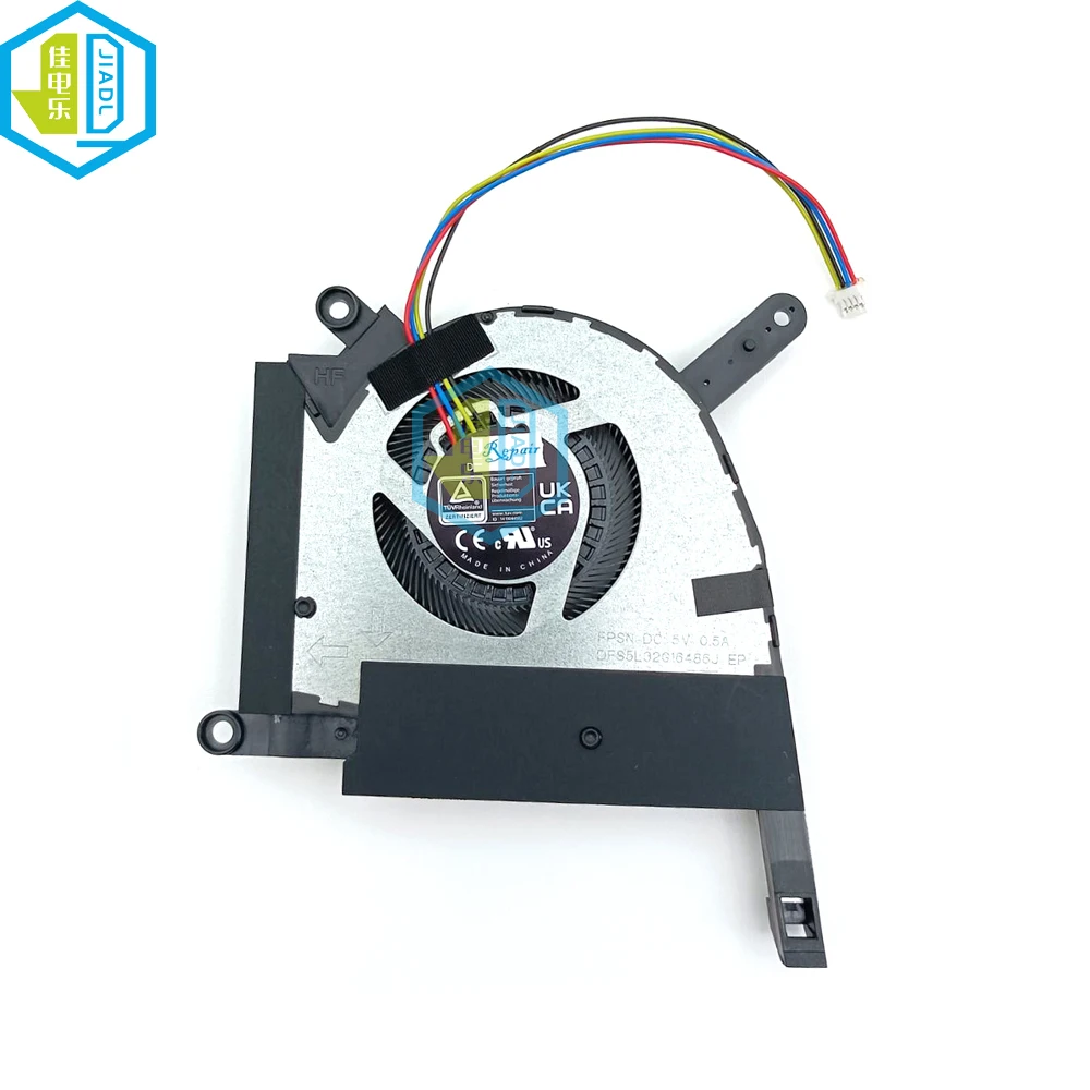 Portátil Gpu Cooler Ventiladores de Refrigeração para Asus Tuf Gaming F15 Fx507zm Fx507zr Fx507 Rtx3060 3070 5v Vga Placa Gráfica Ventilador do Radiador Novo - Imagem 3