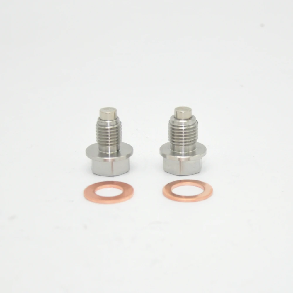 Oil Drain Plug Stainless Steel Screw Seal Ring M12X1.5 M12x1.75 M12x1.25 M14x1.5 14 1.25
