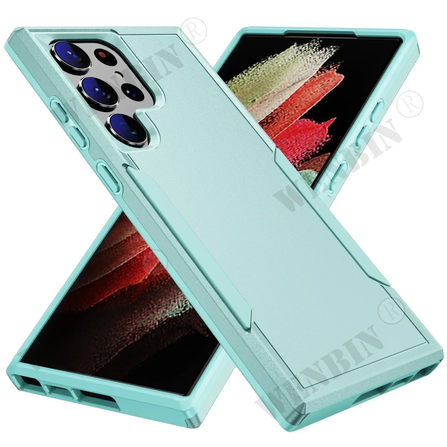 Heavy Duty Rugged Shockproof Protector Cover - Premium Hard Back Case
