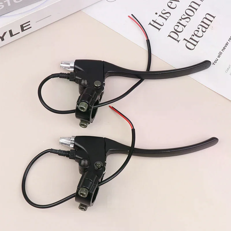 1 Paio di Leve Freno Posteriori per E-Bike, Maniglia Freno per Bicicletta Elettrica, Accessorio per Ciclismo, Strumenti per Freni - immagine 4