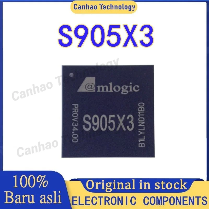 

2 шт S905X3 BGA LCD плоский чип IC чип 100% Новый оригинальный телефон