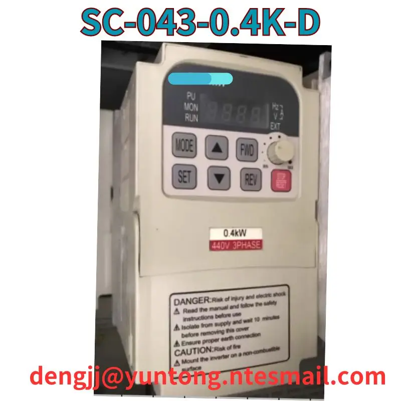 

Used SC-043-0.4K-D frequency converter tested intact and shipped quickly
