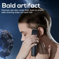 Design of adjustable cutter head with USB charging for electric hair clipper hair and beard trimming 5