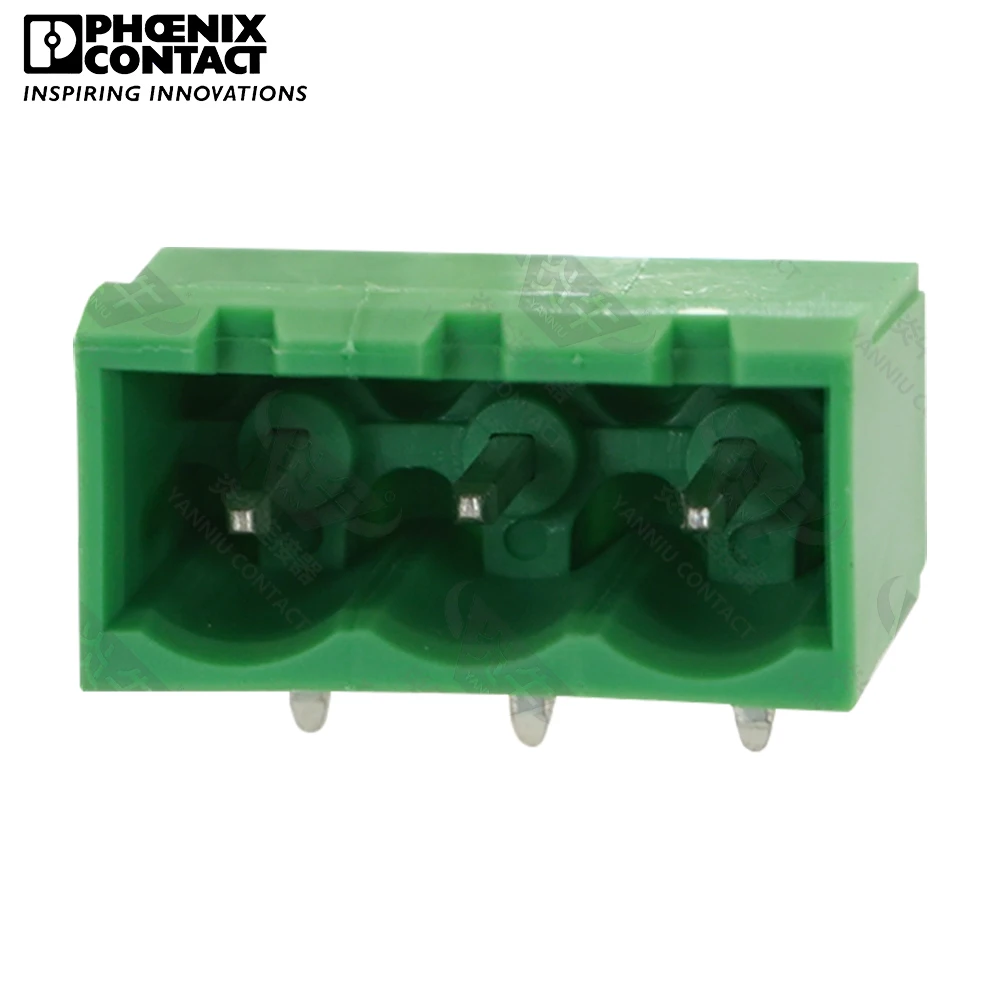 

5.08mm Original Genuine Phoenix Contact Connector PCB Pluggable PLUG-IN Terminal Block 3 Pin MSTBA 2.5 G 5.08 1757255 12A 320V