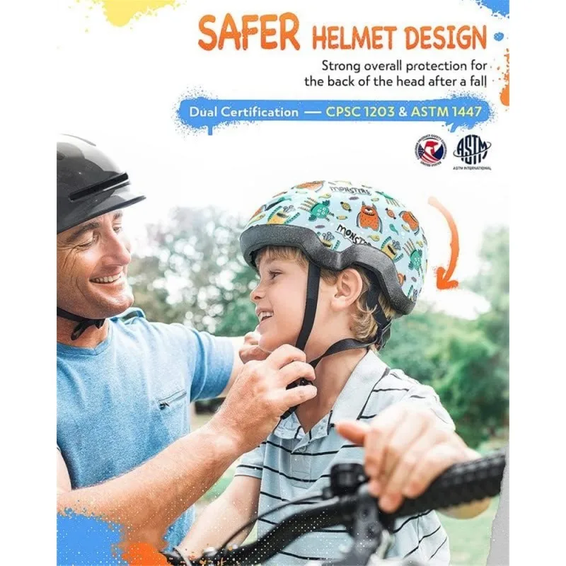 Kids Toddler Bike Helmet for Infant Baby to Children 1/2/3/4/5/6/7/8 Years  Old Kids Helmet Skateboard Helmet for Boys and Girls - AliExpress 18
