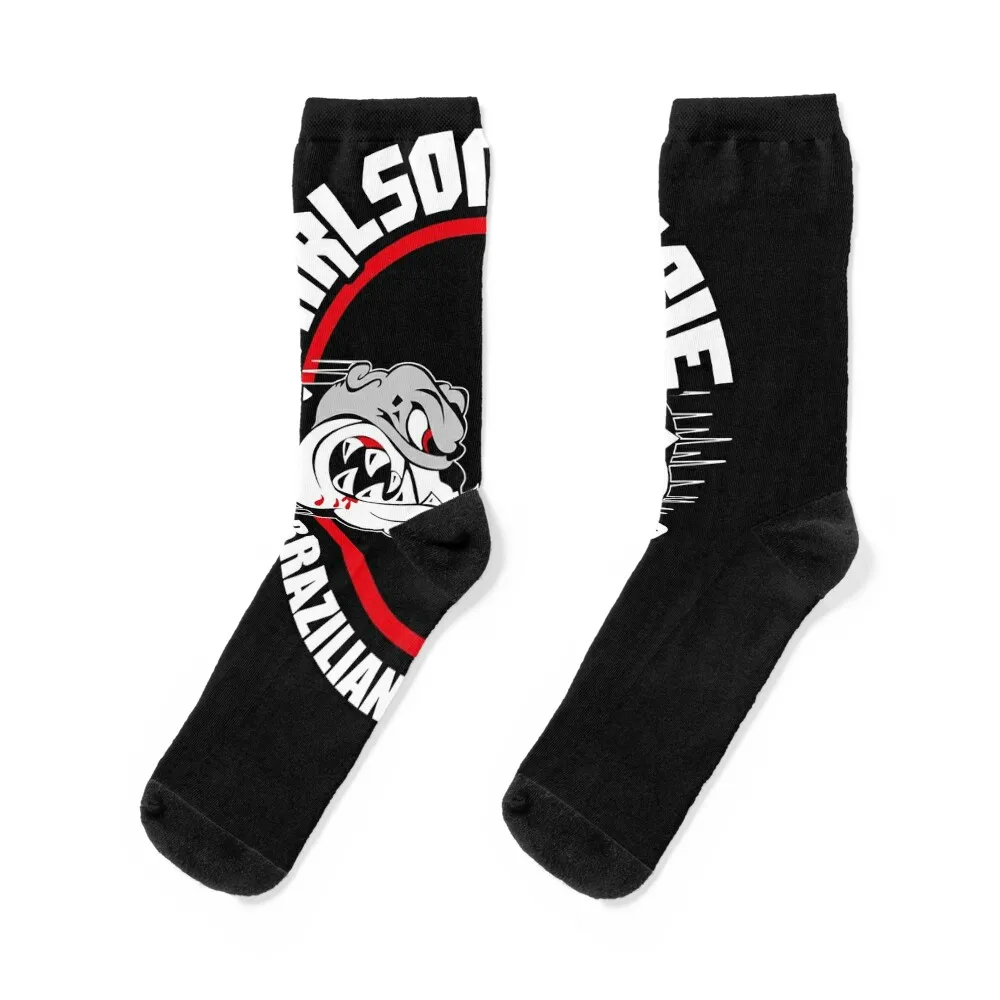 

Носки Carlson Gracie в бразильском стиле Jiu-Jitsu для боевых искусств, мужские хлопковые высококачественные теплые мужские зимние мужские носки для женщин