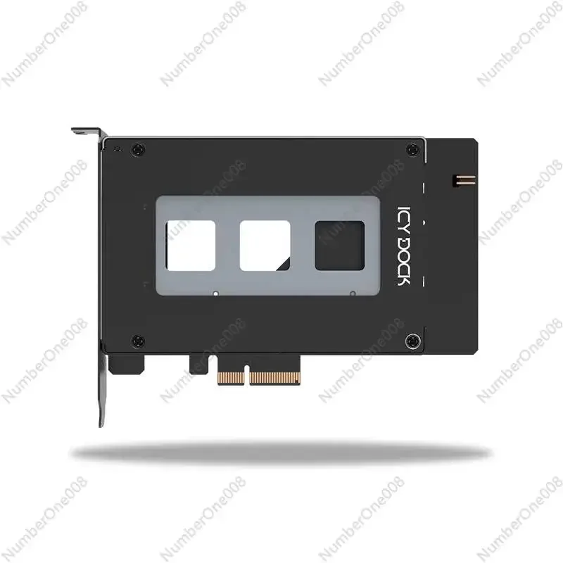 ICY DOCK 하드 디스크 확장 카드 U.2 NVMe SSD PCIe 어댑터 ..