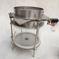 Oil Filter Press Machine 1500W Peanut Sesame Canola Automatic Separator Rapeseed Edible Vacuum Hot and Cold Filtration Equipment 2