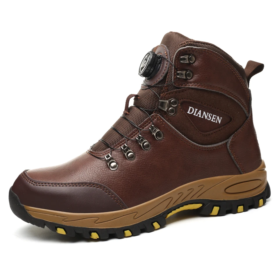 Men's Non Slip Steel Toe Safety Work Boots