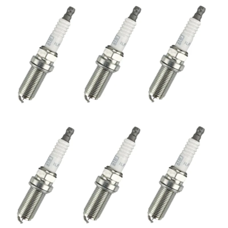 

6PCS Spark Plug For Land Rover LR2 3.2L Subaru Volvo C70 S40 S60 S80 V40 V50 V60 V70 XC60 XC70 LR005483 LR001394 ILFR6B Parts