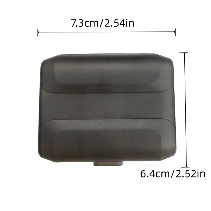 2/3/4/5/6개 배터리 보관함, AA/AAA에 적합, 차광 설계, 두꺼운 프리미엄 소재, 견고하고 휴대 가능하며 실용적