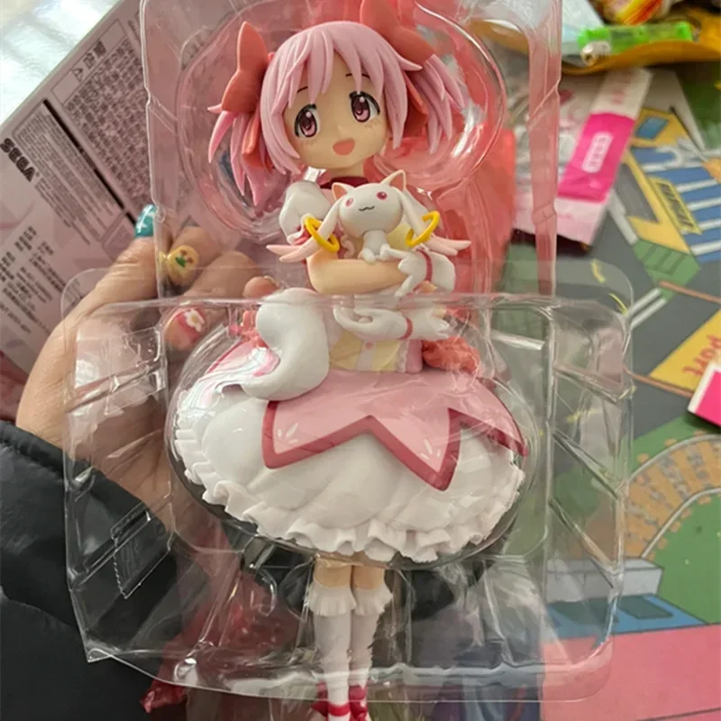 Original Genuine Sega Kaname Madoka Tamaki Iroha Anime Action Pvc Figure Model Doll Toy Figurine Collectiable Ornament Gift Kids