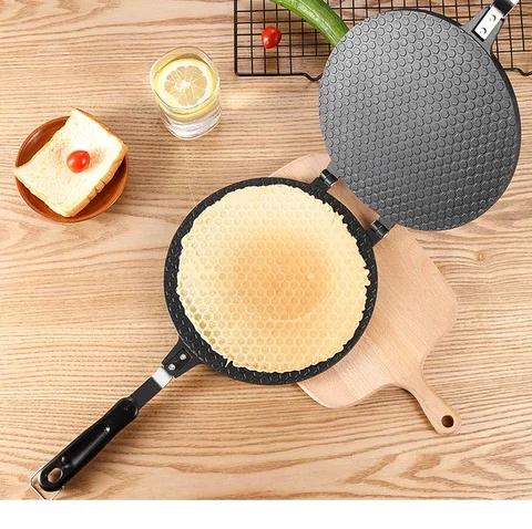 

Non-Stick Omelet Waffles Mode For The Baking Pan Cake Aluminium Alloy Bakeware Crispy Machine Egg Roll Omelet Mold Bakeware Tool