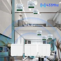 RF 433MHz Smart DIY Wireless Switch 1/2/3 Gang 86 Wall Panel Remote Control Relay Module for Home LED Light Automation System - Image 2